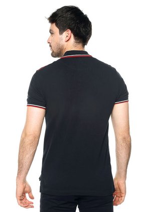 Polo Azul Navy-Blanco-Rojo Us Polo Assn