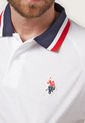 Polo Blanco-Azul Navy-Rojo Us Polo Assn de US Polo Assn