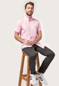 Camisa Rosa-Azul Navy Us Polo Assn de US Polo Assn
