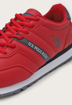 Tenis U.S. POLO ASSN. Rojo