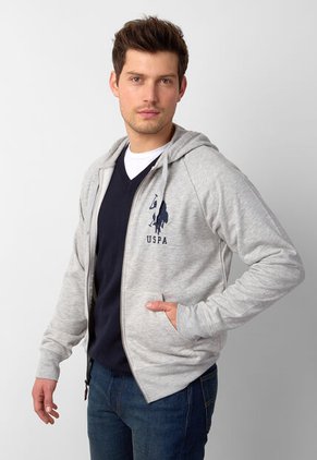 Hoodie U.S. POLO ASSN. Gris