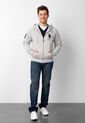 Hoodie U.S. POLO ASSN. Gris de US Polo Assn
