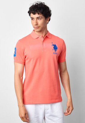 Polo U.S. POLO ASSN. Salmón