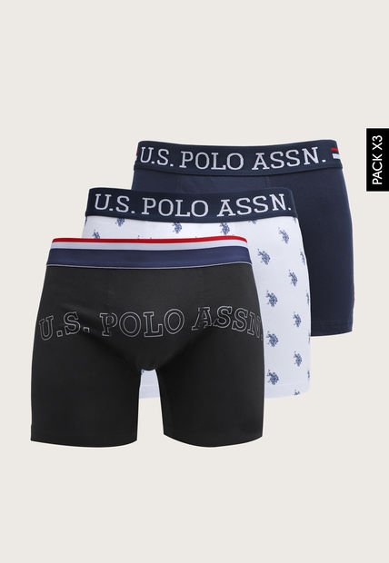 Bóxer X3 Multicolor Us Polo Assn