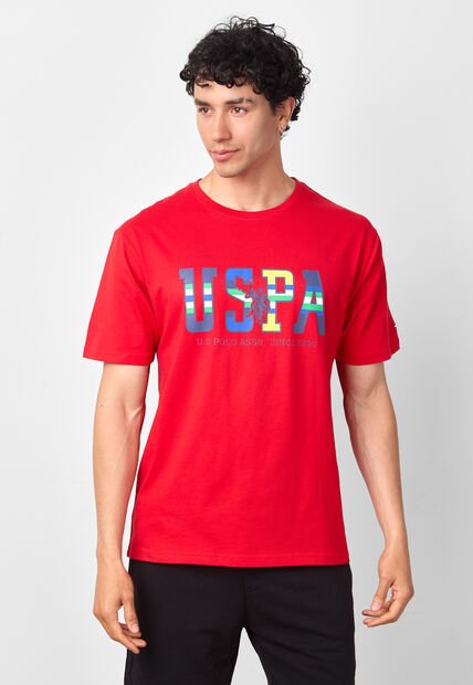 Camiseta U.S. POLO ASSN. Rojo