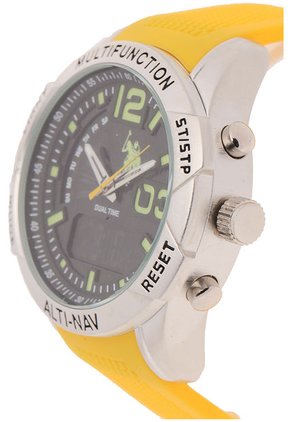Reloj Amarillo-Plateado Us Polo Assn