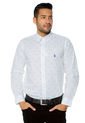 Camisa Blanco-Azul Us Polo Assn de US Polo Assn
