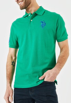Camiseta Polo Verde Us Polo Assn