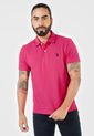 Polo Fucsia-Azul Us Polo Assn de US Polo Assn