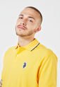 Polo Amarillo-Blanco-Azul Us Polo Assn de US Polo Assn