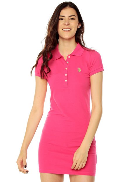 Vestido Fucsia US Polo Assn
