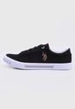 Tenis Lifestyle Negro-Blanco Us Polo Assn de US Polo Assn