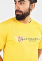 Camiseta Amarillo-Azul-Rojo Us Polo Assn de US Polo Assn