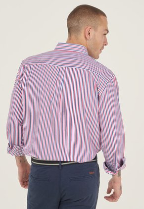 Camisa Blanco-Azul-Rojo Us Polo Assn