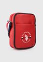Bolso Manos Libres Rojo-Azul Us Polo Assn de US Polo Assn