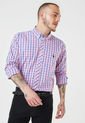 Camisa Rosa-Azul-Blanco Us Polo Assn de US Polo Assn