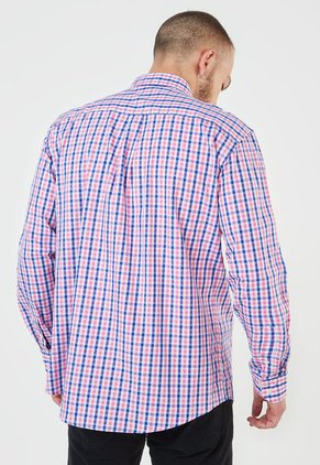 Camisa Rosa-Azul-Blanco Us Polo Assn