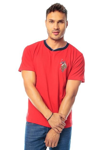 Camiseta Roja US Polo Assn