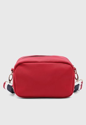 Bolso Manos Libres Rojo-Dorado US POLO ASSN