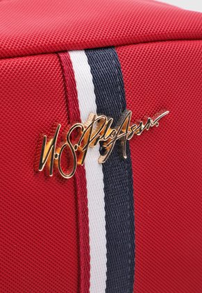 Bolso Manos Libres Rojo-Dorado US POLO ASSN