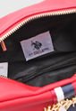 Bolso Manos Libres Rojo-Dorado US POLO ASSN de US Polo Assn