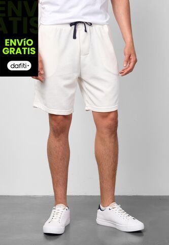 Pantaloneta U.S. POLO ASSN. Marfil US Polo Assn