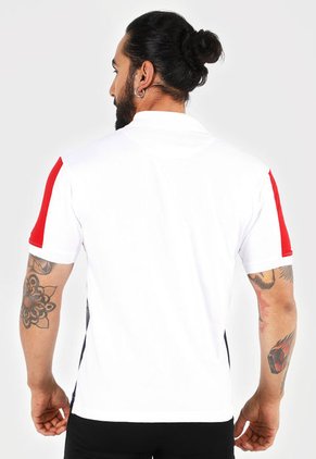 Polo Blanco-Rojo-Azul Us Polo Assn