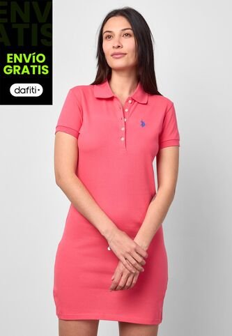 Vestido U.S. POLO ASSN. Salmón US Polo Assn