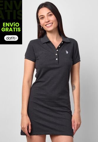 Vestido U.S. POLO ASSN. Gris US Polo Assn