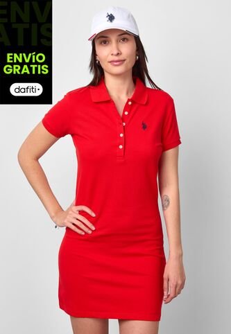 Vestido U.S. POLO ASSN. Rojo US Polo Assn