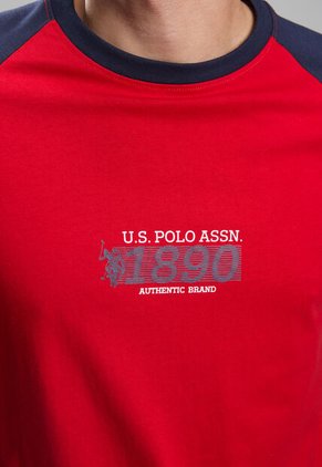Camiseta U.S. POLO ASSN. Rojo