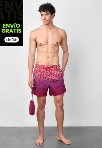 Traje de Baño U.S. POLO ASSN. Rojo US Polo Assn