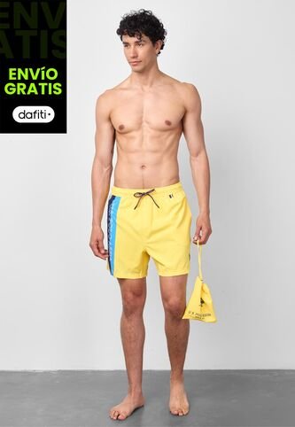 Traje de Baño U.S. POLO ASSN. Amarillo US Polo Assn