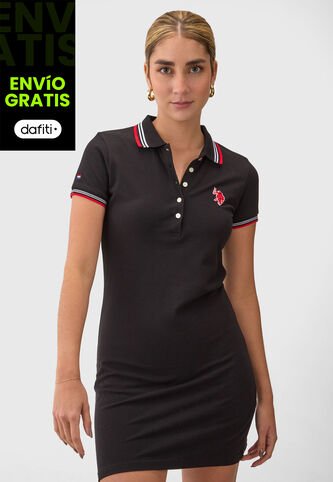 Vestido U.S. POLO ASSN. Negro US Polo Assn