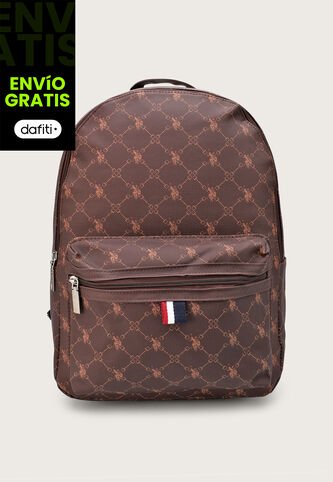 Morral  Marrón-Café-Plateado Us Polo Assn US Polo Assn