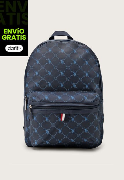Morral  Azul Navy-Celeste-Plateado Us Polo Assn