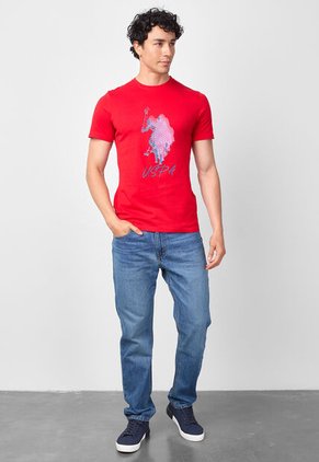 Camiseta U.S. POLO ASSN. Rojo