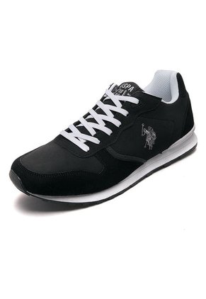 Tenis Negro-Blanco Us Polo Assn