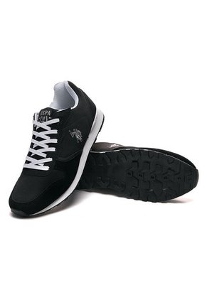 Tenis Negro-Blanco Us Polo Assn