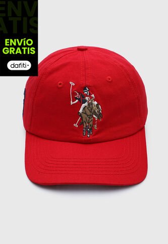 Gorra U.S. POLO ASSN. Rojo US Polo Assn
