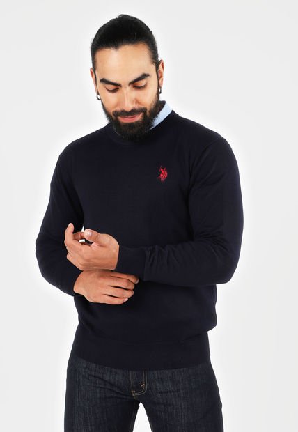 Saco Azul Navy Us Polo Assn