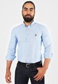 Camisa Celeste Us Polo Assn de US Polo Assn