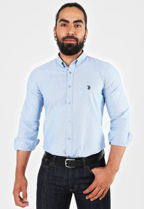 Camisa Celeste Us Polo Assn