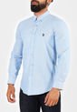 Camisa Celeste Us Polo Assn de US Polo Assn