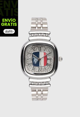 Reloj U.S. POLO ASSN. Plateado US Polo Assn