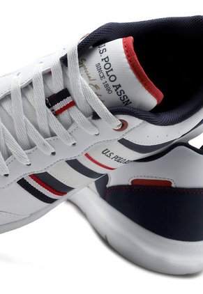 Tenis Blanco-Azul-Rojo Us Polo Assn