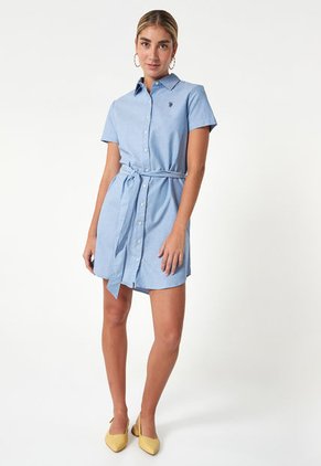 Vestido Azul Us Polo Assn