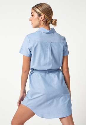 Vestido Azul Us Polo Assn