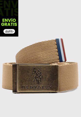 Cinturón U.S. POLO ASSN. Caqui US Polo Assn