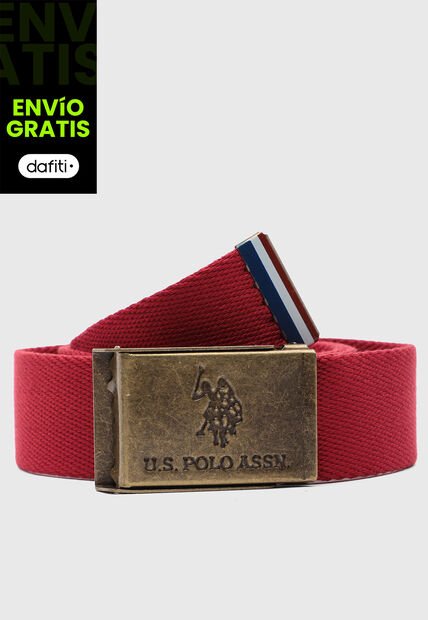 Cinturón U.S. POLO ASSN. Rojo
